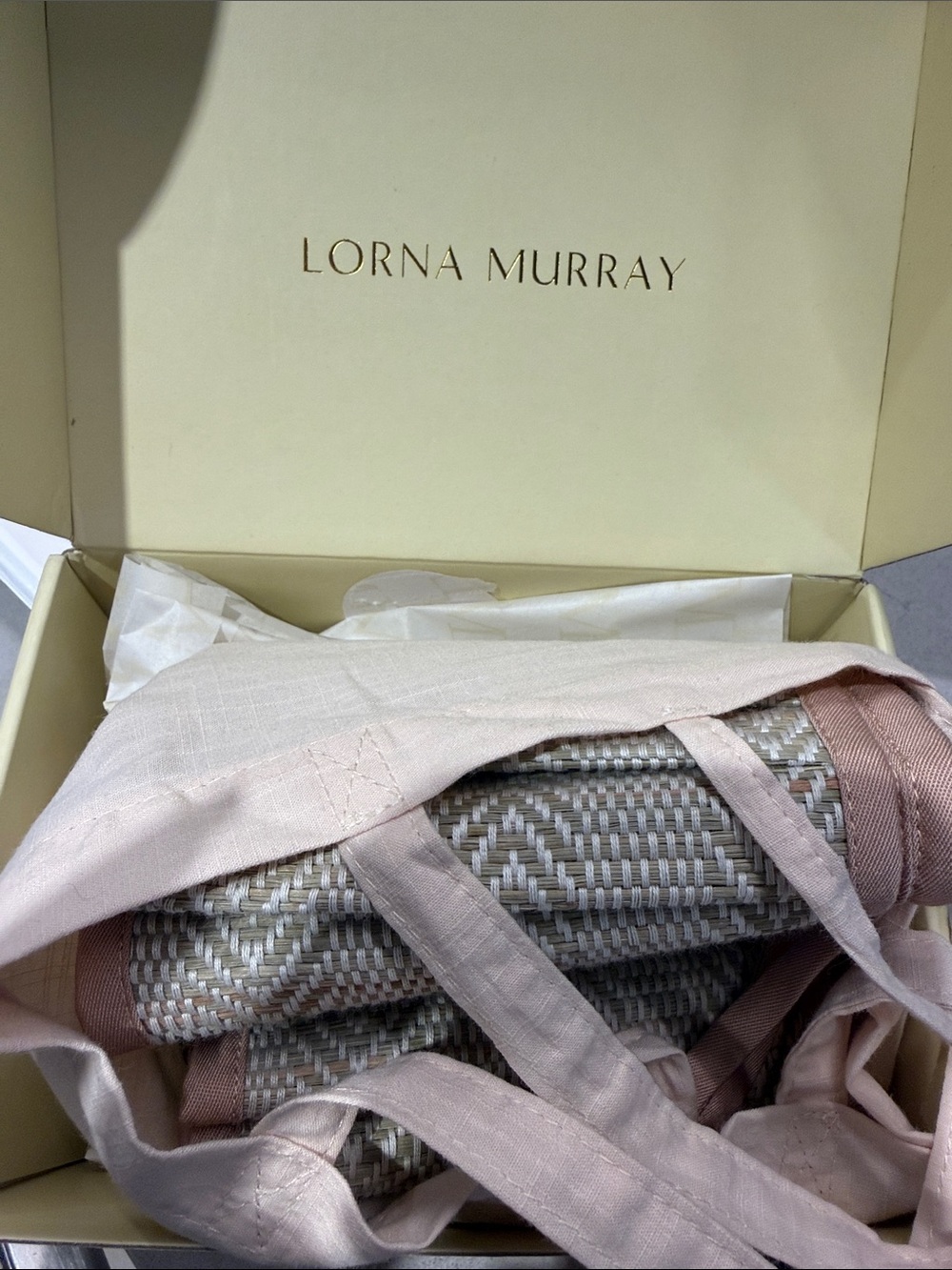 Lorna Murray Women's Pink Straw Sun Hat - Blush